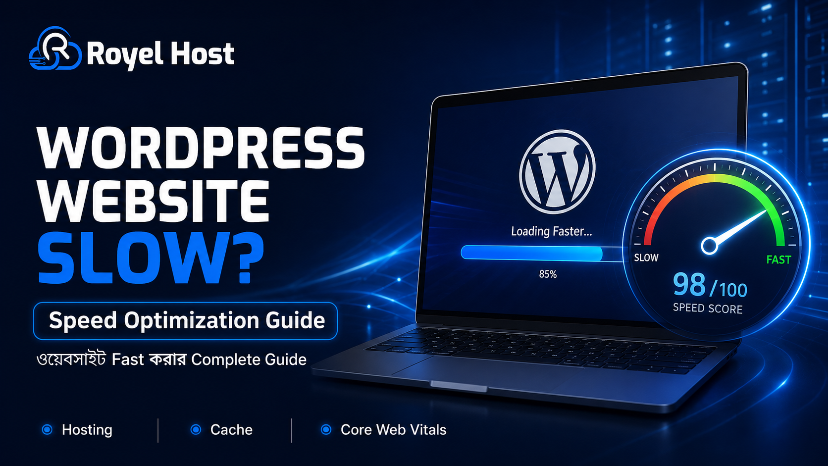 WordPress website slow speed optimization complete guide