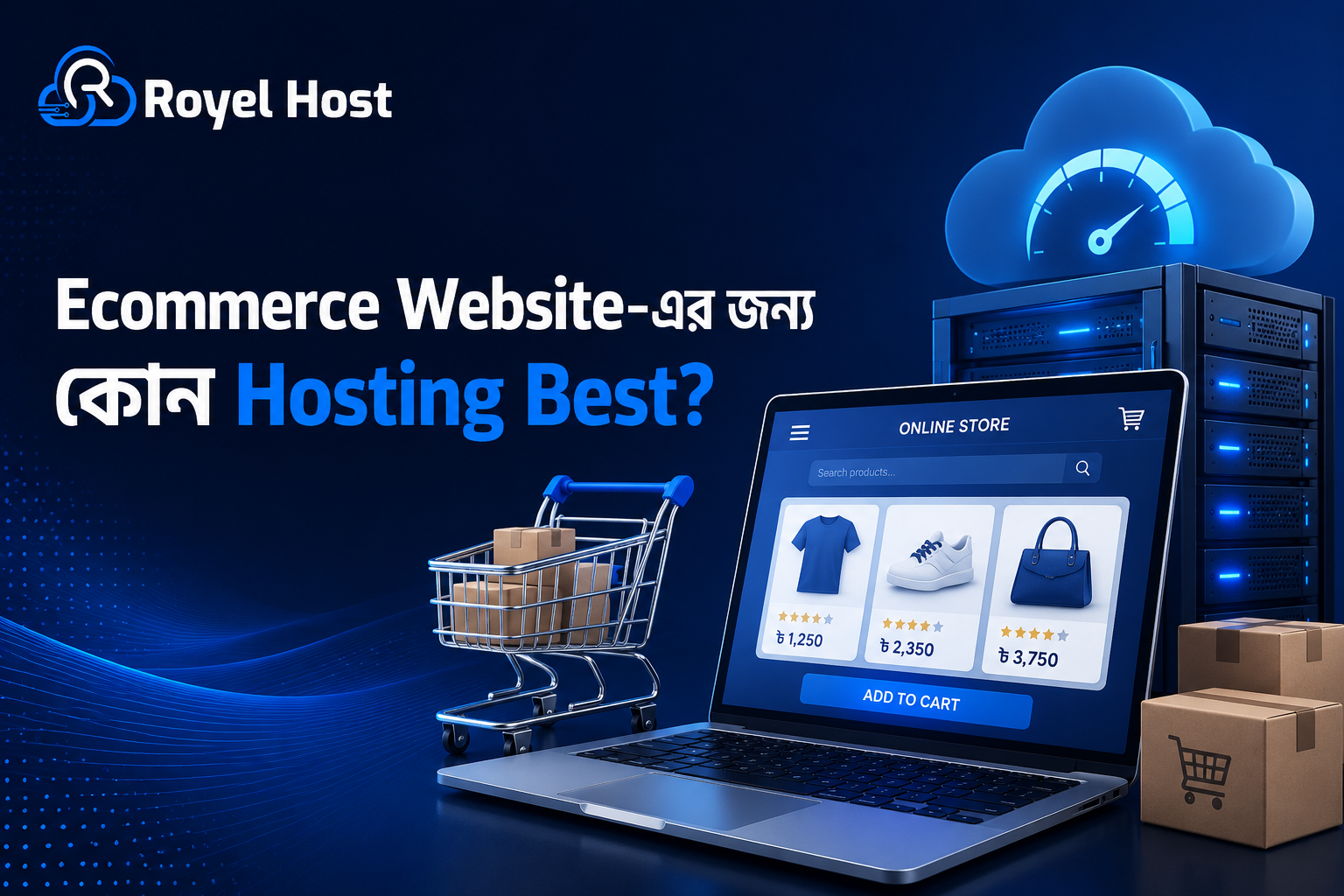 Ecommerce Website-এর জন্য Best Hosting Bangladesh Guide 2026