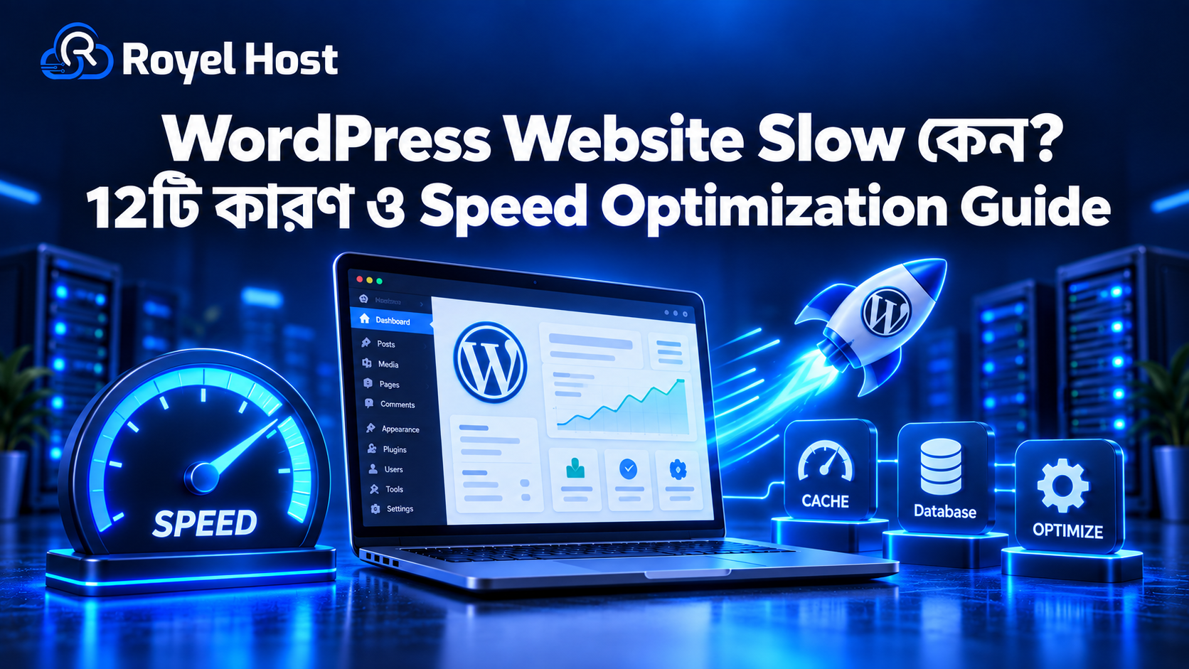 WordPress Website slow হওয়ার কারণ ও WordPress speed optimization guide