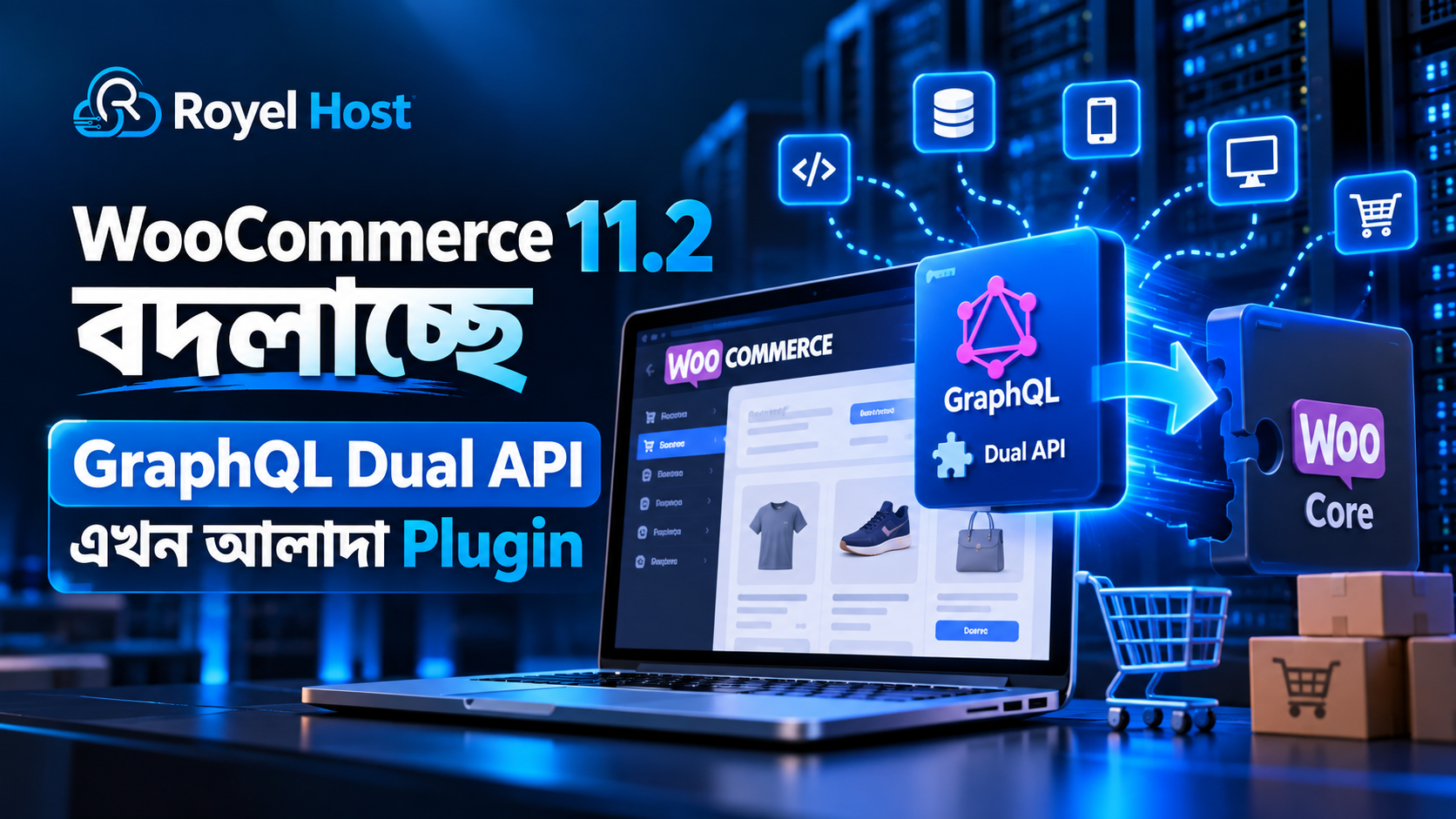 WooCommerce 11.2 GraphQL Dual API Core থেকে আলাদা Plugin Headless eCommerce Development Update