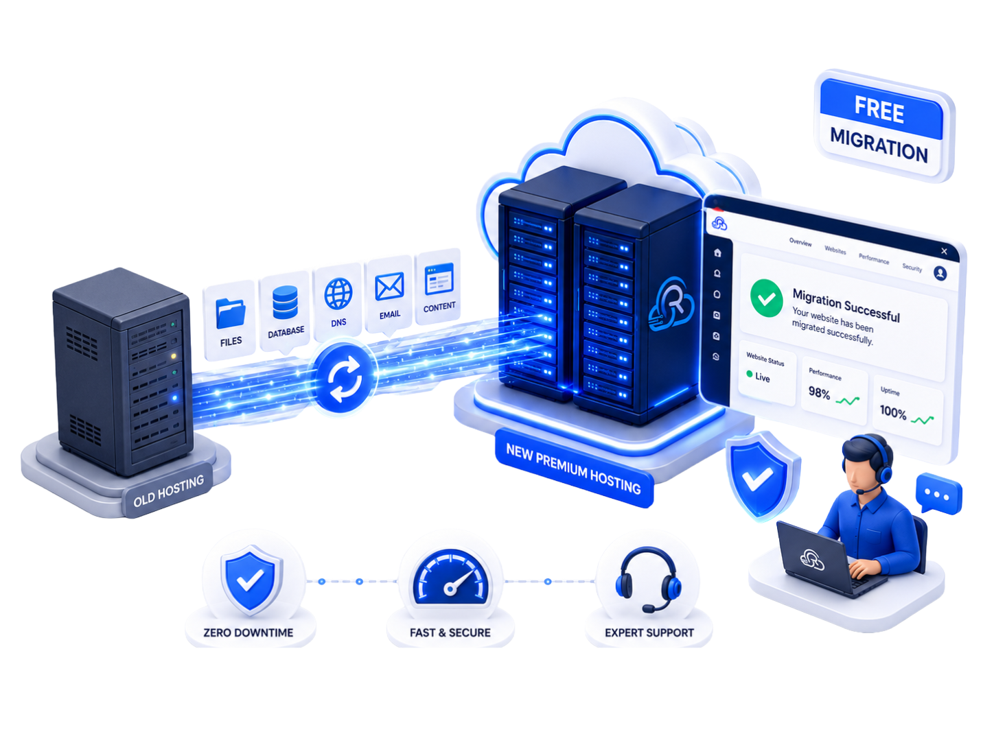 Offshore Hosting Setup