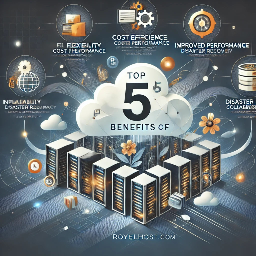 Top 5 Benefits of Using Cloud Hosting for Businesses